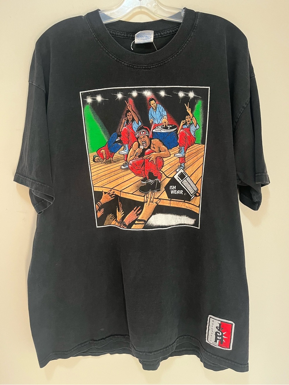 RARE Vintage 1990s Ish Wear Hip Hop Graphic Tee XL Still Standing Hip-hop Shirt